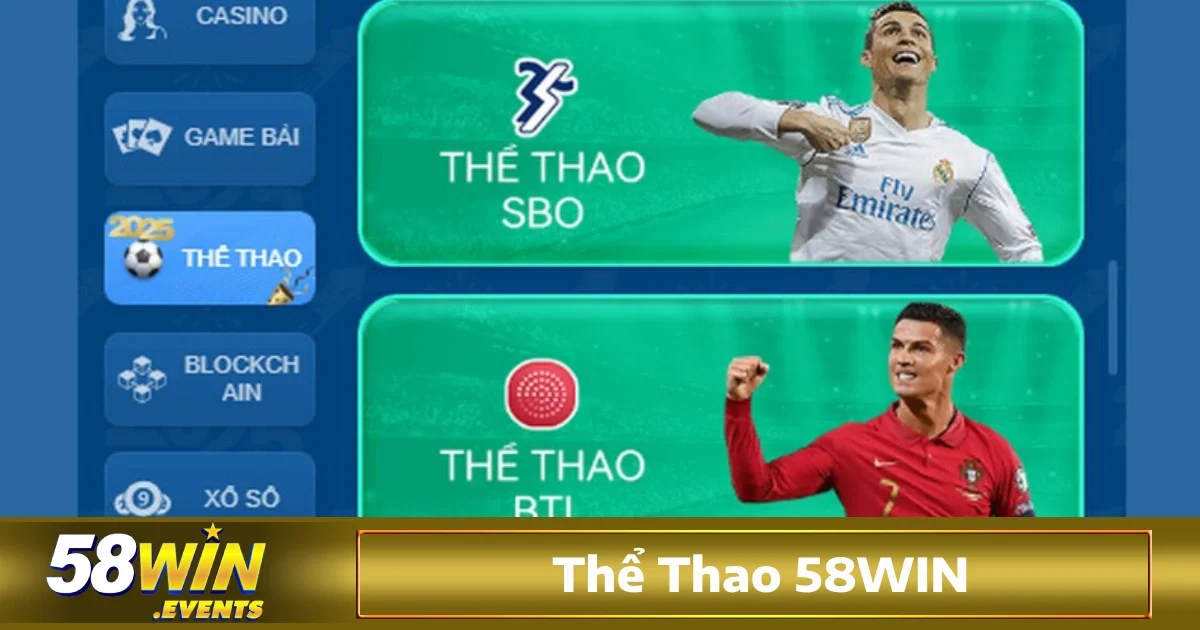 Thể thao 58win 1 Với Thể thao 58win, các môn thể thao phổ biến nhất chính là bóng đá, bóng rổ, quần vợt, bóng chuyền và thể thao điện tử