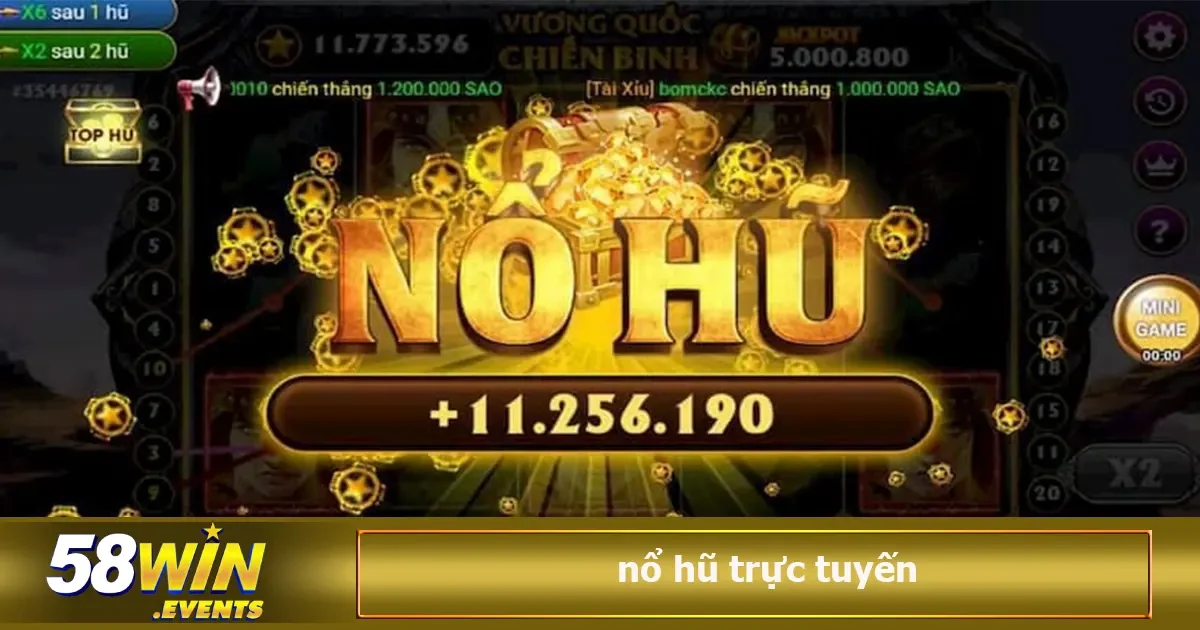 Nổ Hũ Trực Tuyến 58win – Cách Chơi Và Nhận Thưởng Hấp Dẫn 4 game này đặc điểm chung là dễ chơi, trải nghiệm hấp dẫn và cơ hội trúng thưởng lớn